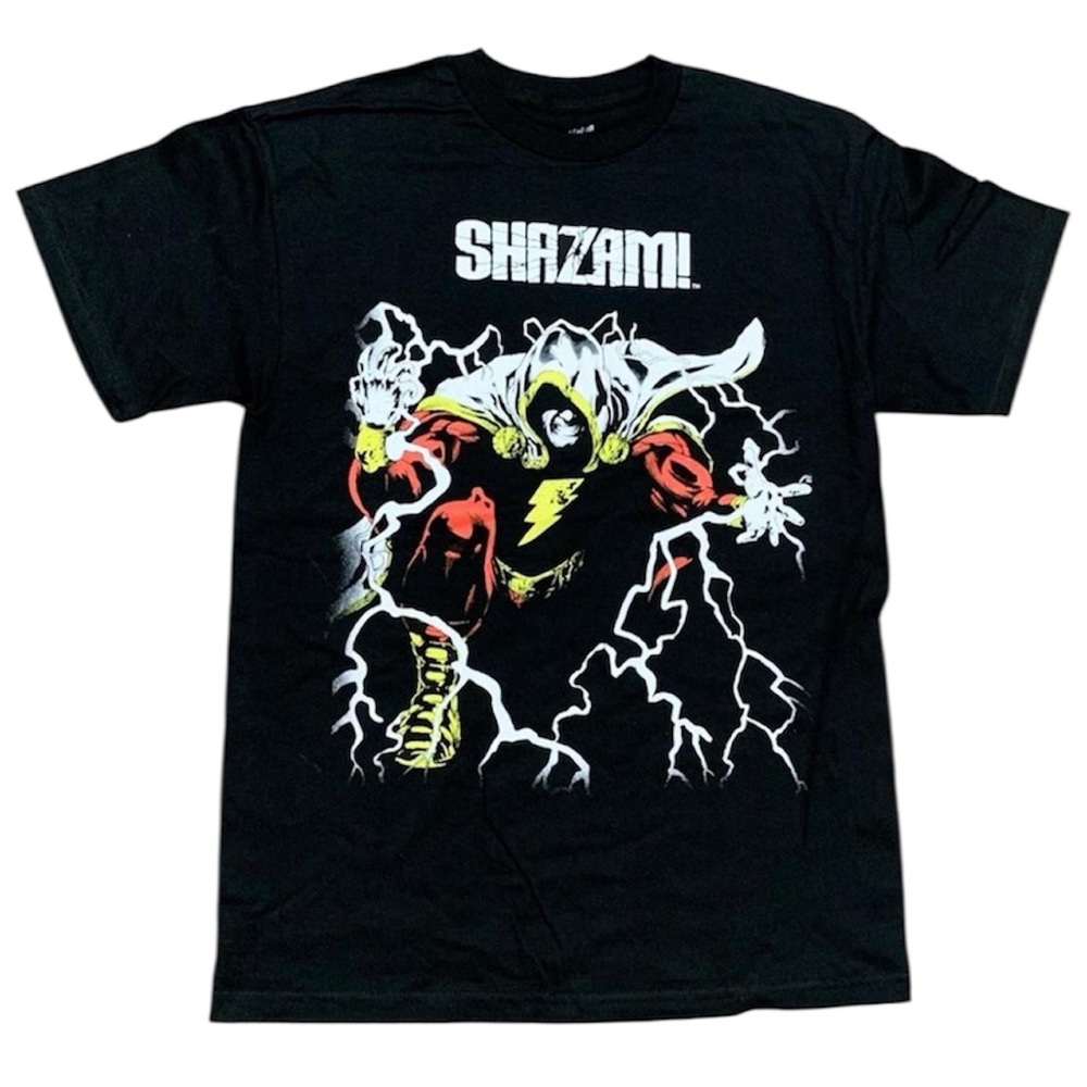 Shazam! 2019 Justice League DC Comics Captain Marvel T-Shirt Men’s Size (M)